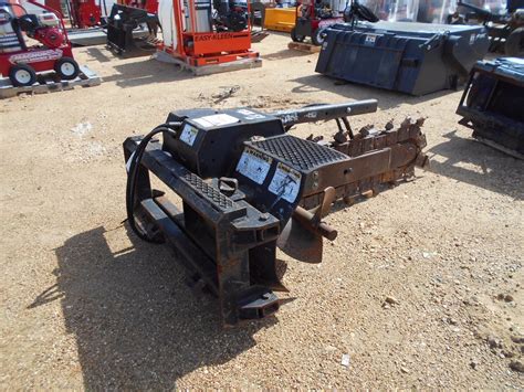 lowe skid steer trencher|skid steer attachments for sale.